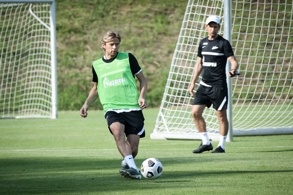 «Газпром» — тренировочные сборы в Австрии: 28 июня, вечерняя тренировка