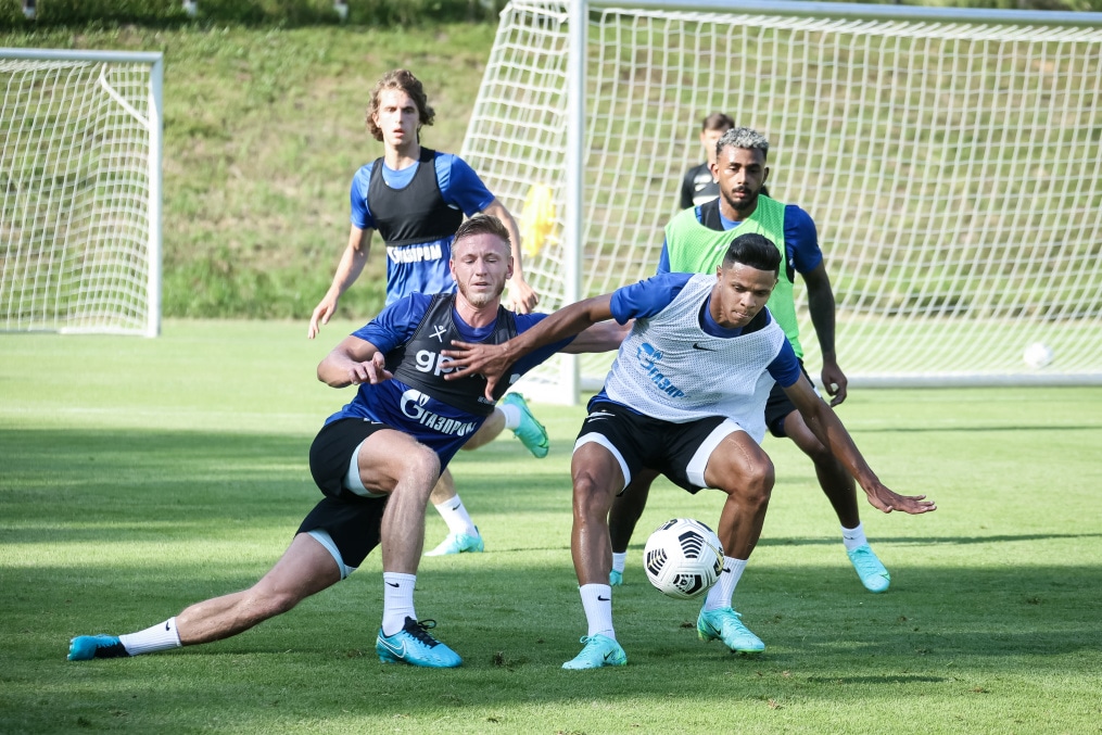 «Газпром» — тренировочные сборы в Австрии: 28 июня, вечерняя тренировка