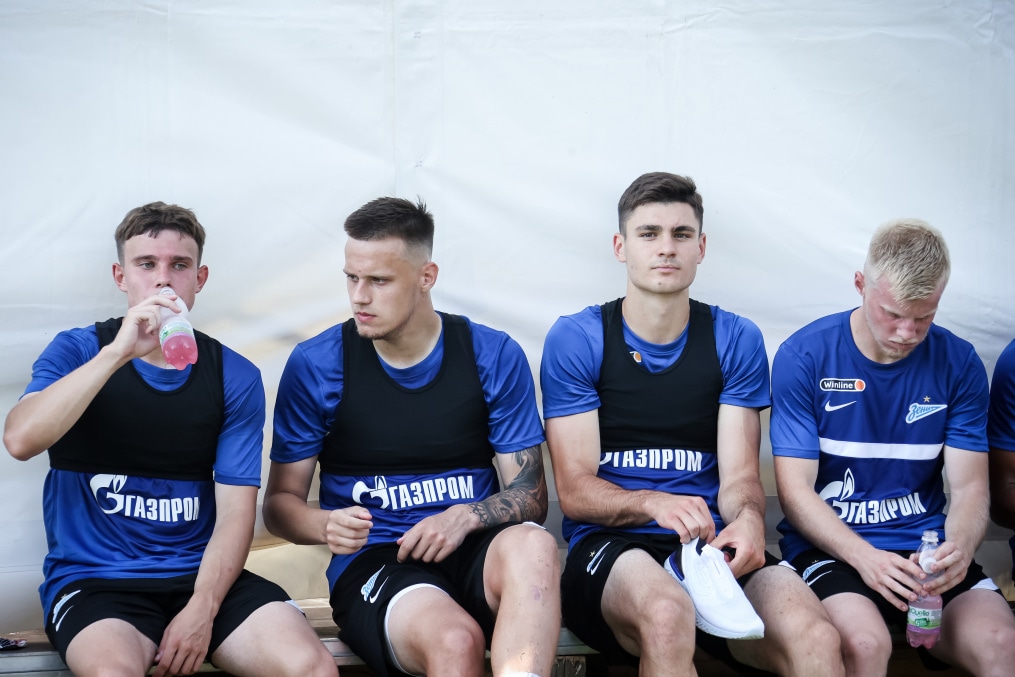 «Газпром» — тренировочные сборы в Австрии: 28 июня, вечерняя тренировка