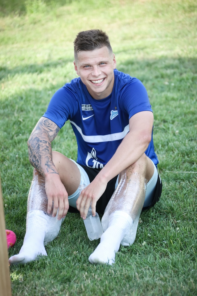 «Газпром» — тренировочные сборы в Австрии: 28 июня, вечерняя тренировка