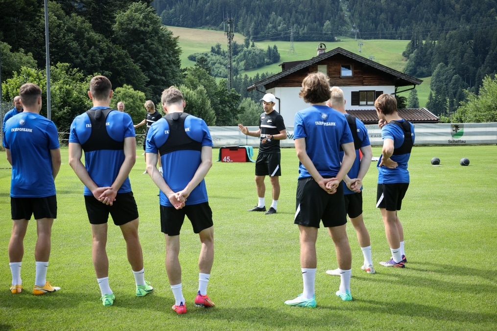«Газпром» — тренировочные сборы в Австрии: 29 июня, утренняя тренировка