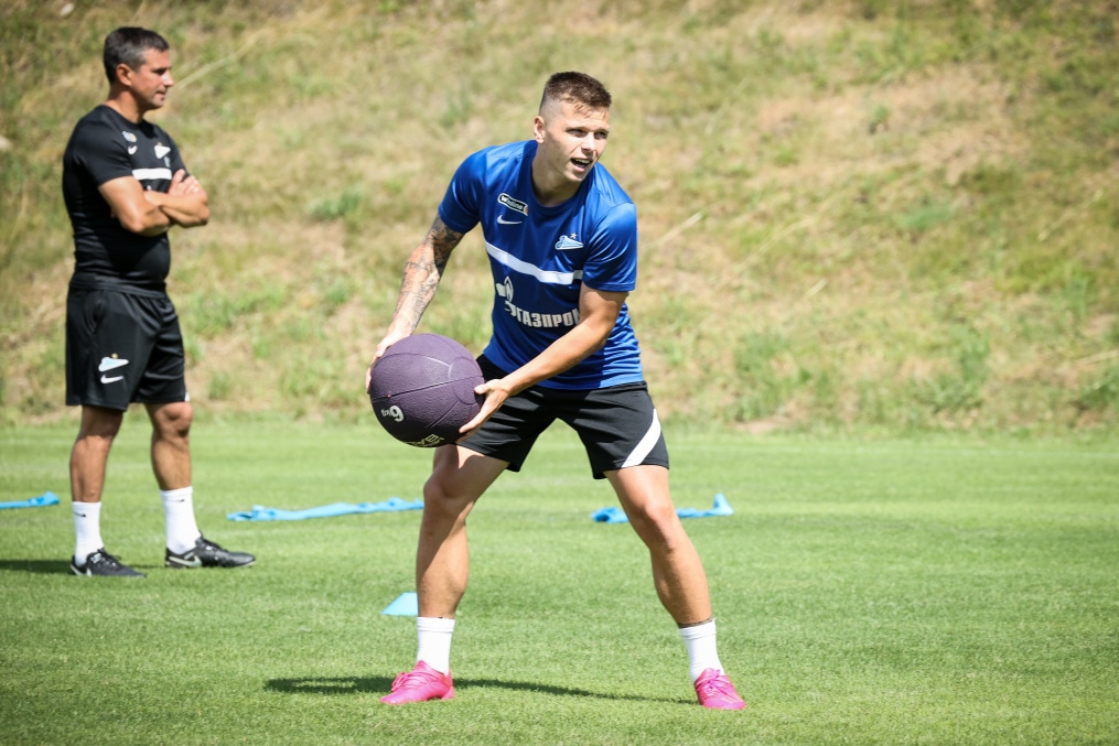 «Газпром» — тренировочные сборы в Австрии: 29 июня, утренняя тренировка