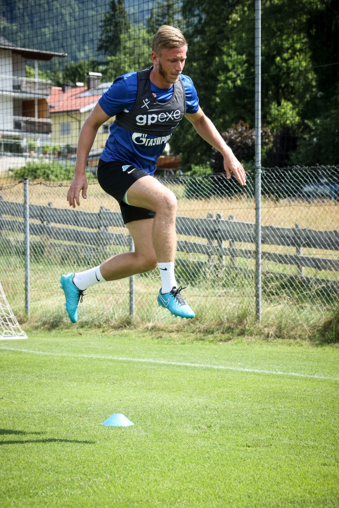 «Газпром» — тренировочные сборы в Австрии: 29 июня, утренняя тренировка