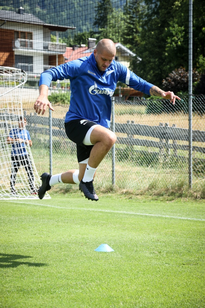 «Газпром» — тренировочные сборы в Австрии: 29 июня, утренняя тренировка