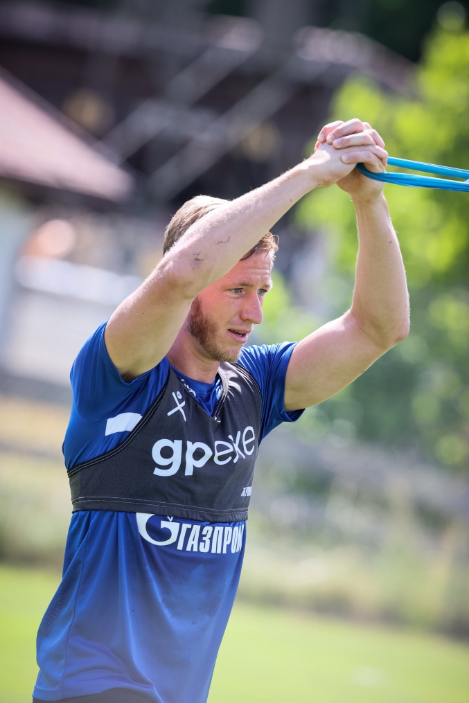 «Газпром» — тренировочные сборы в Австрии: 29 июня, утренняя тренировка