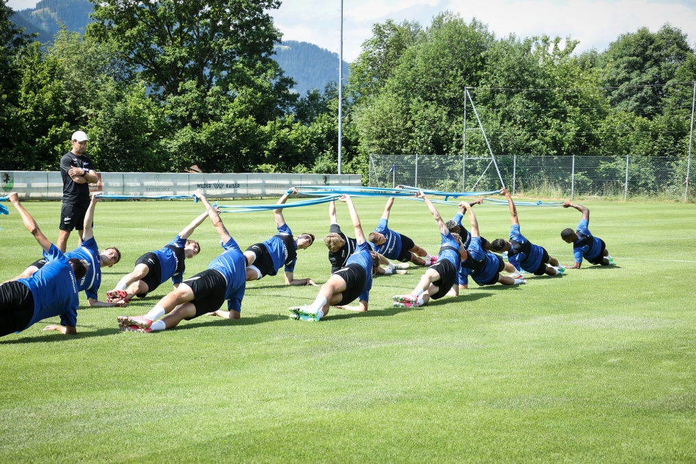 «Газпром» — тренировочные сборы в Австрии: 29 июня, утренняя тренировка