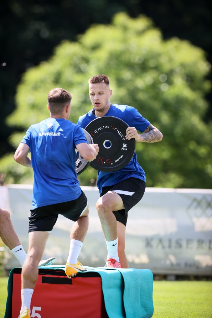 «Газпром» — тренировочные сборы в Австрии: 29 июня, утренняя тренировка