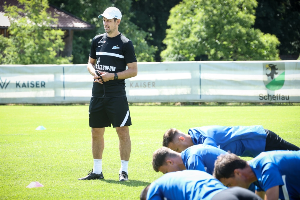 «Газпром» — тренировочные сборы в Австрии: 29 июня, утренняя тренировка