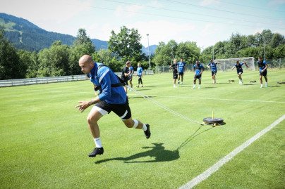 «Газпром» — тренировочные сборы в Австрии: 29 июня, утренняя тренировка
