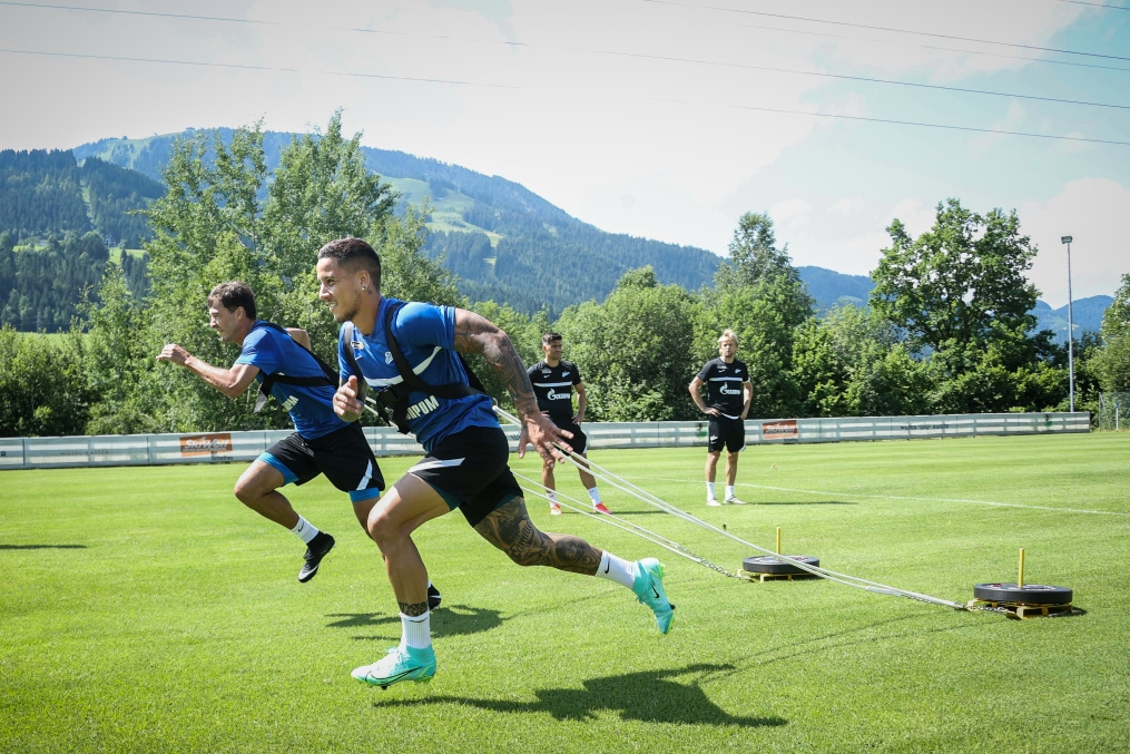 «Газпром» — тренировочные сборы в Австрии: 29 июня, утренняя тренировка