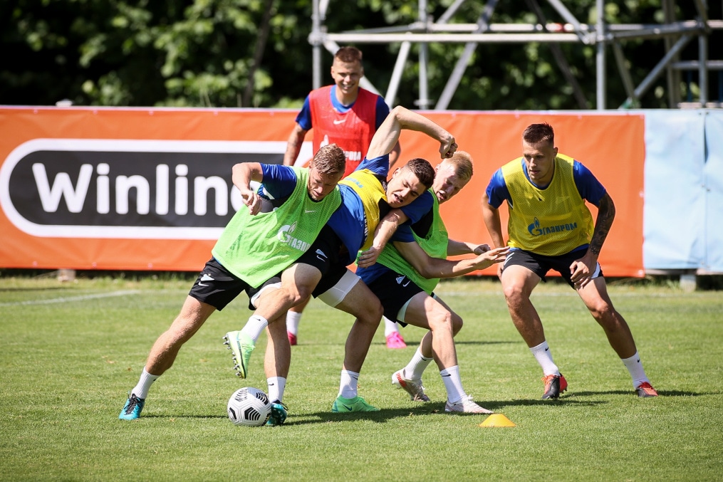 «Газпром» — тренировочные сборы в Австрии: 29 июня, утренняя тренировка