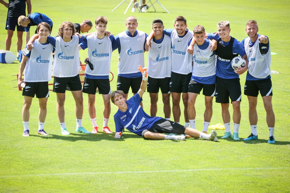 «Газпром» — тренировочные сборы в Австрии: 29 июня, утренняя тренировка