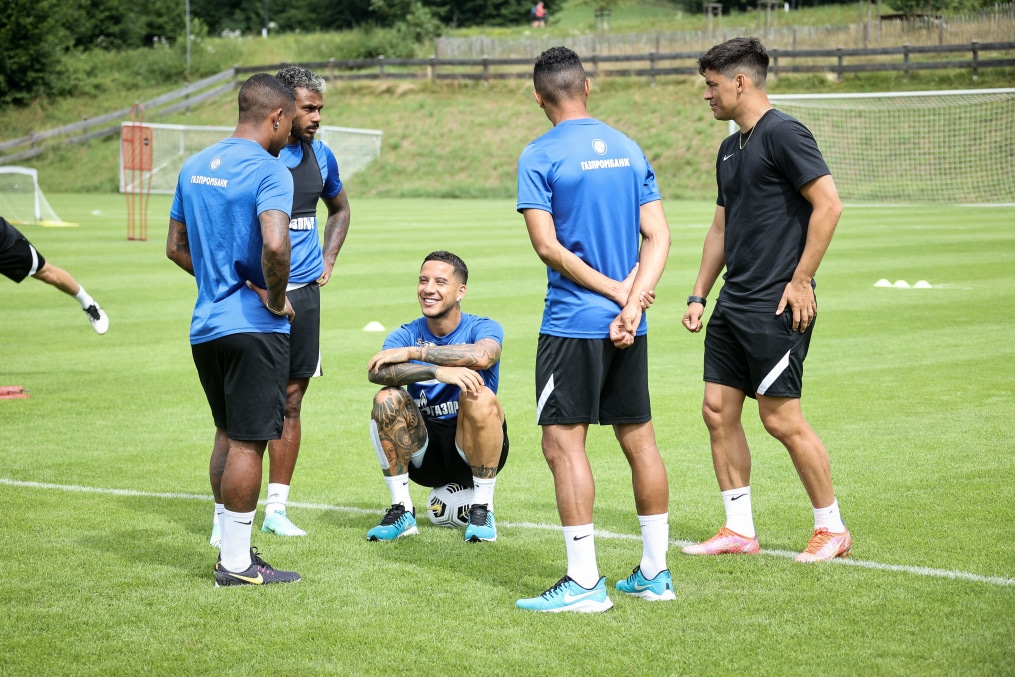 «Газпром» — тренировочные сборы в Австрии: 4 июля, утренняя тренировка