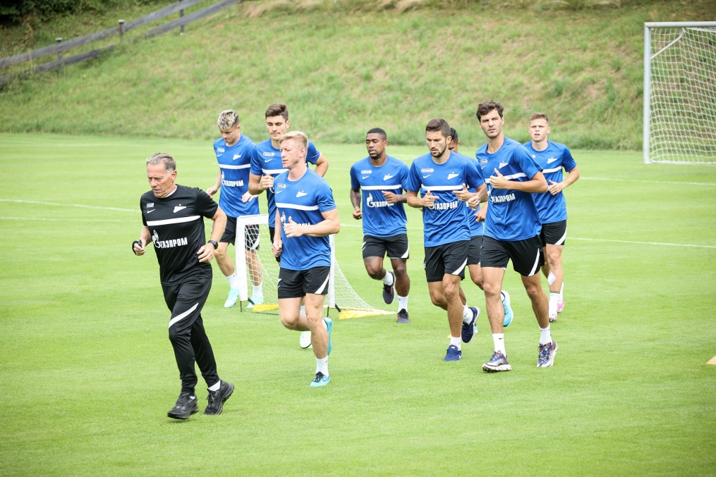 «Газпром» — тренировочные сборы в Австрии: 4 июля, утренняя тренировка