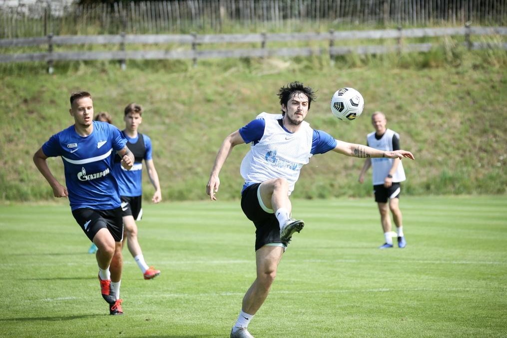 «Газпром» — тренировочные сборы в Австрии: 4 июля, утренняя тренировка