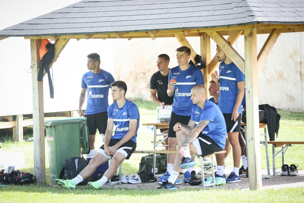 «Газпром» — тренировочные сборы в Австрии: 4 июля, утренняя тренировка