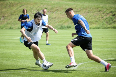 «Газпром» — тренировочные сборы в Австрии: 4 июля, утренняя тренировка