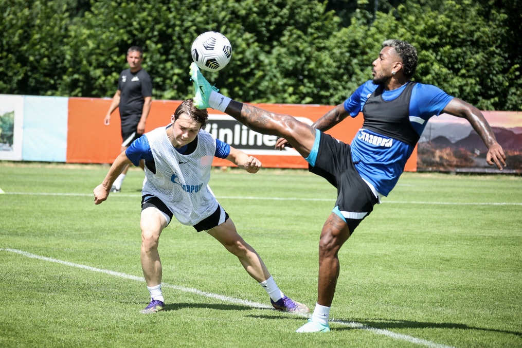 «Газпром» — тренировочные сборы в Австрии: 4 июля, утренняя тренировка