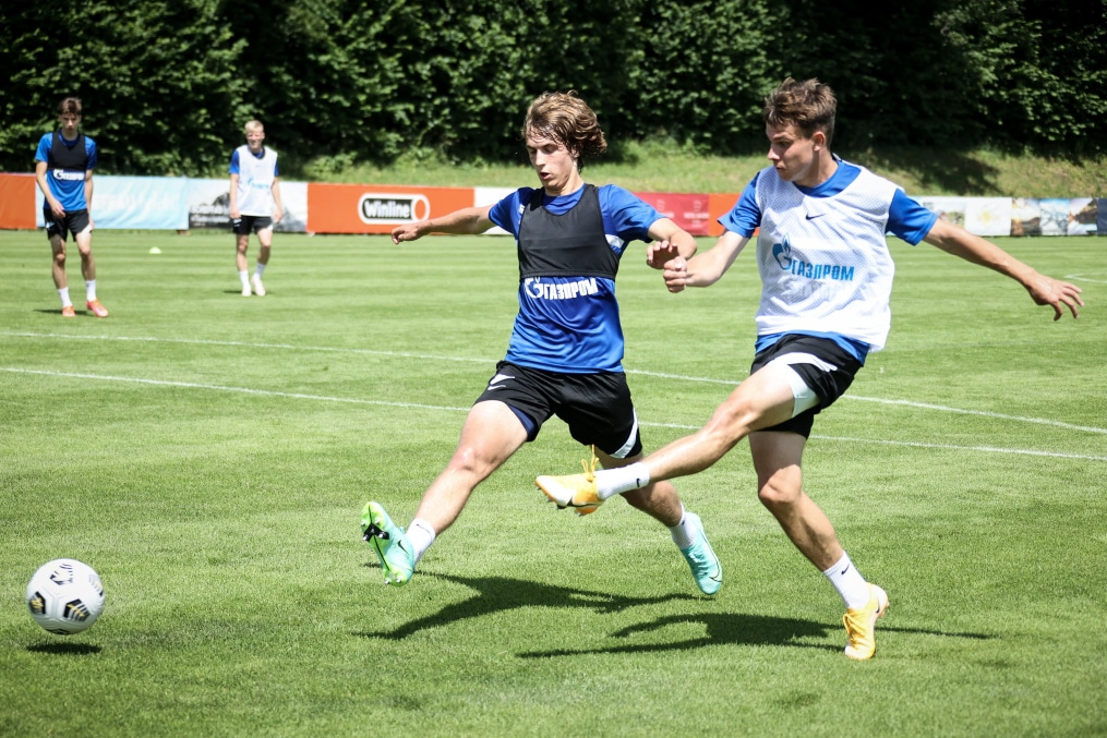 «Газпром» — тренировочные сборы в Австрии: 4 июля, утренняя тренировка