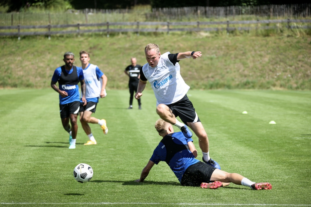 «Газпром» — тренировочные сборы в Австрии: 4 июля, утренняя тренировка