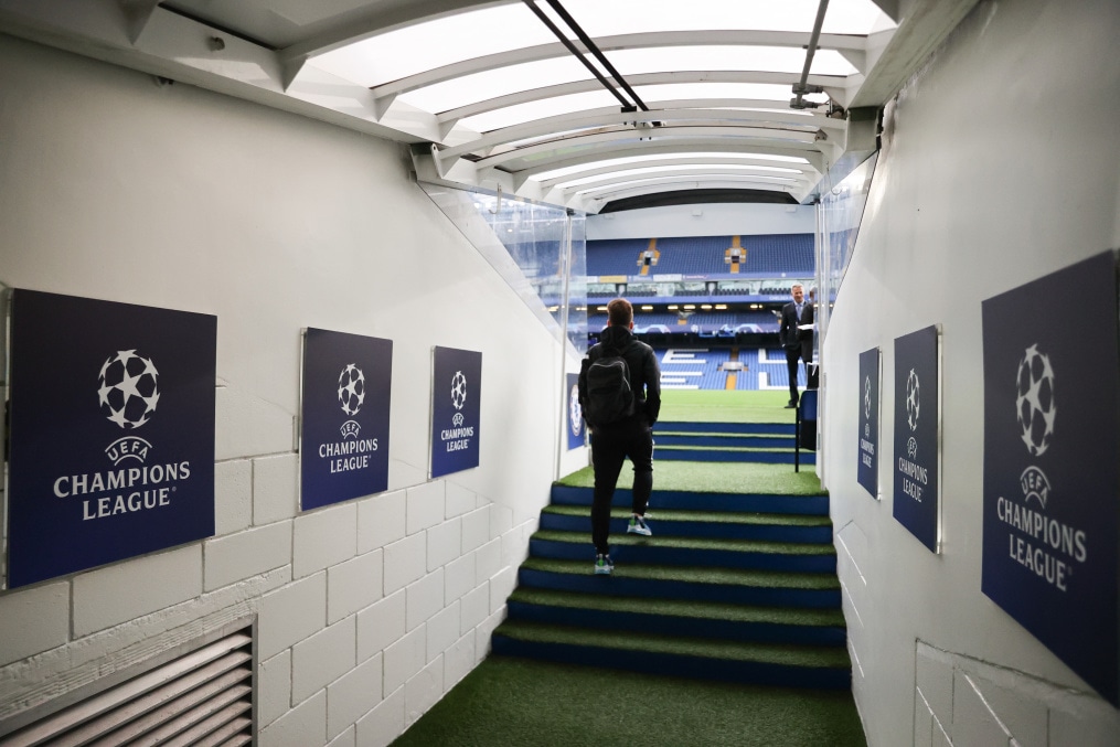 Тренировка «Зенита» перед матчем с «Челси»