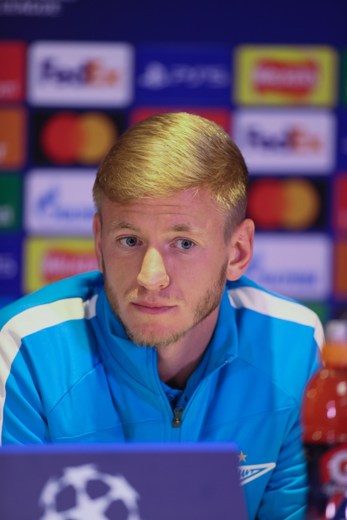 Тренировка «Зенита» перед матчем с «Челси»