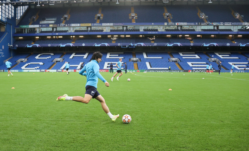 Тренировка «Зенита» перед матчем с «Челси»