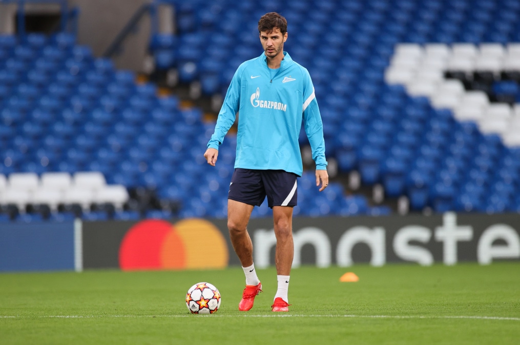 Тренировка «Зенита» перед матчем с «Челси»