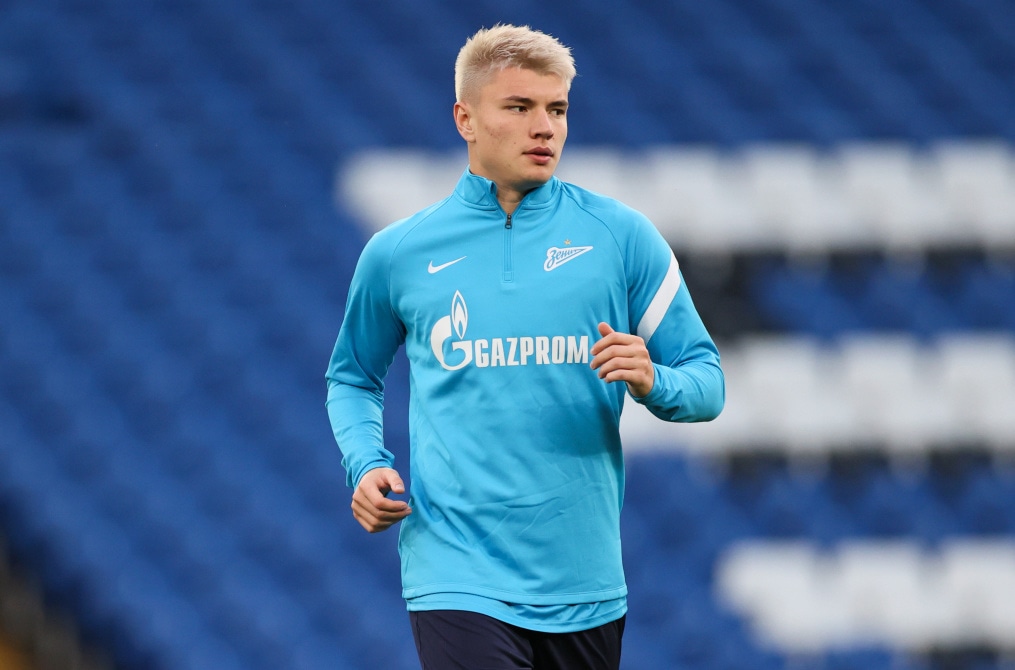 Тренировка «Зенита» перед матчем с «Челси»