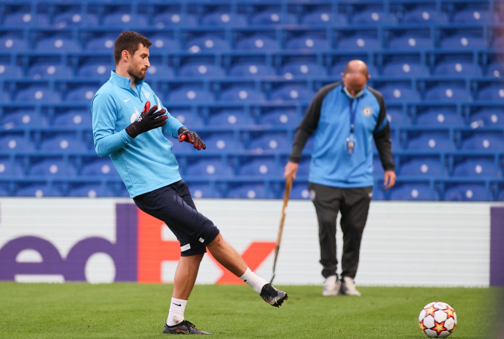 Тренировка «Зенита» перед матчем с «Челси»