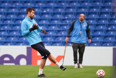 Тренировка «Зенита» перед матчем с «Челси»