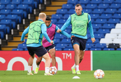 Тренировка «Зенита» перед матчем с «Челси»