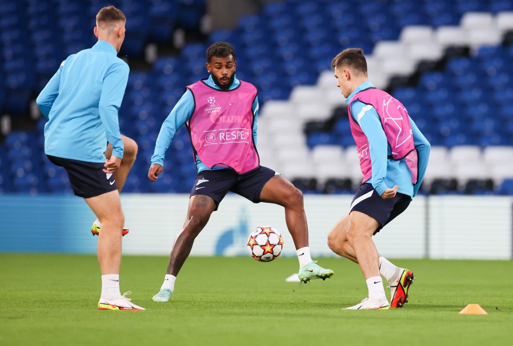 Тренировка «Зенита» перед матчем с «Челси»