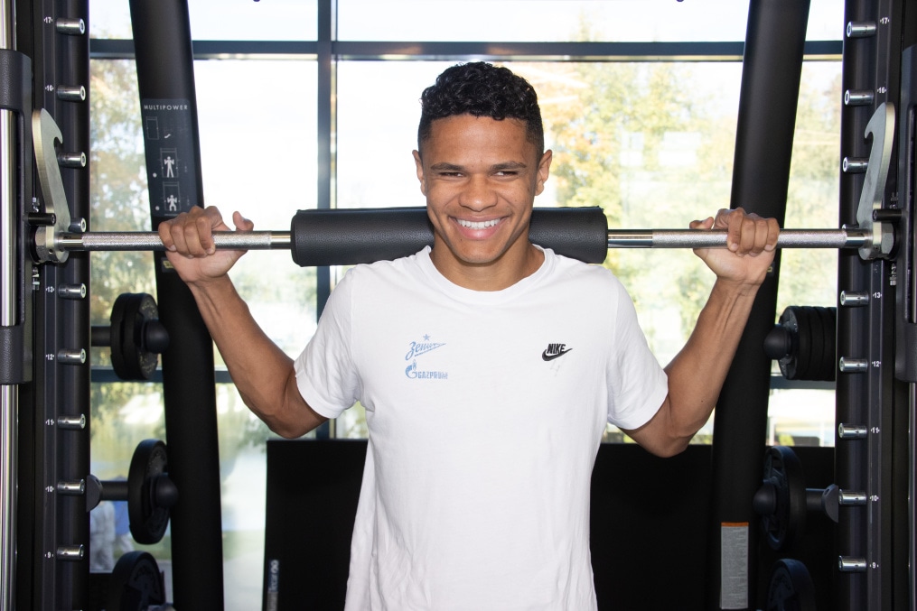 Тренировка «Зенита» перед матчем с «Крыльями Советов»