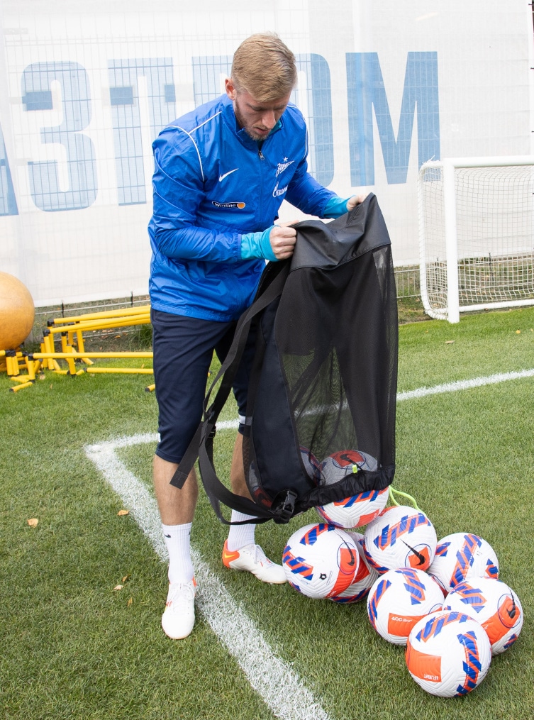 Тренировка «Зенита» перед матчем с «Крыльями Советов»