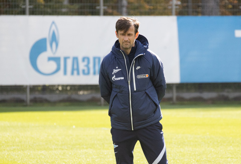 Тренировка «Зенита» перед матчем с «Крыльями Советов»