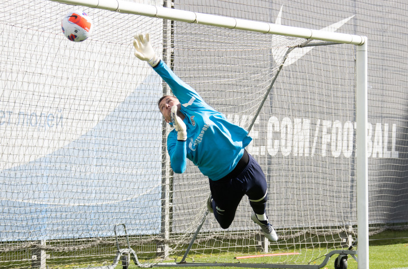 Тренировка «Зенита» перед матчем с «Крыльями Советов»