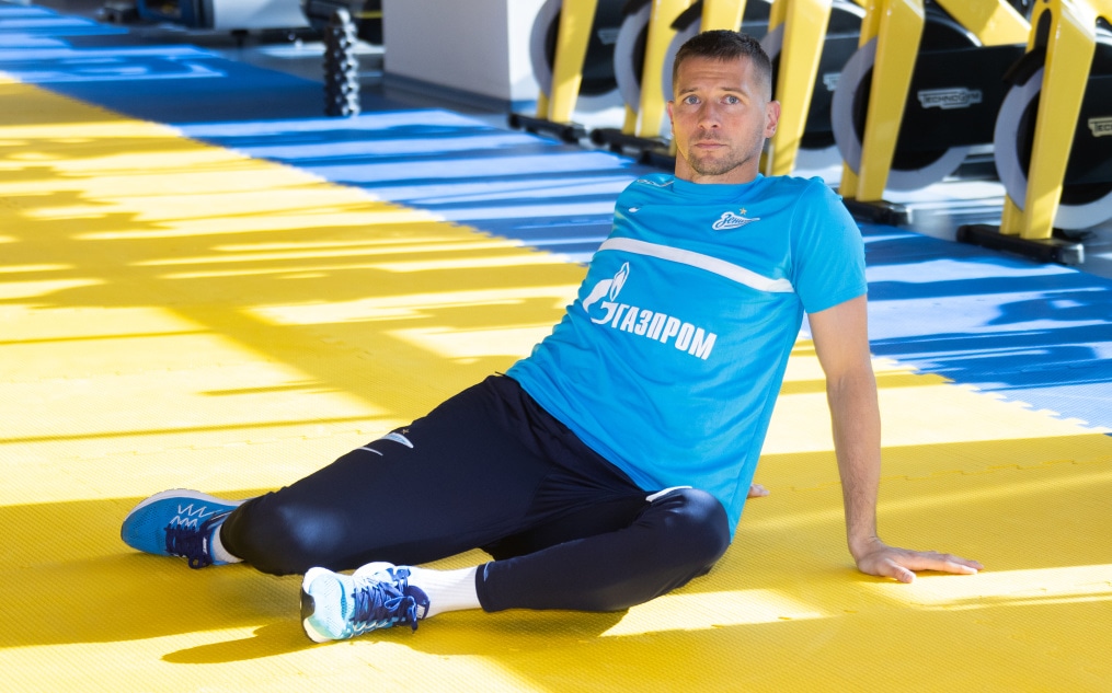 Тренировка «Зенита» перед матчем с «Крыльями Советов»