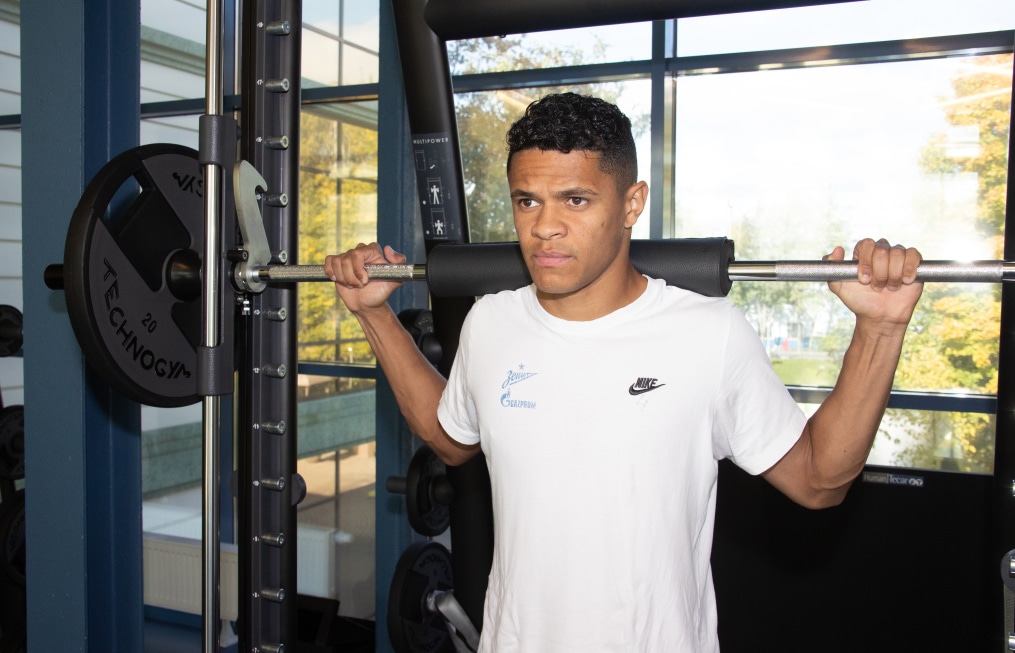 Тренировка «Зенита» перед матчем с «Крыльями Советов»