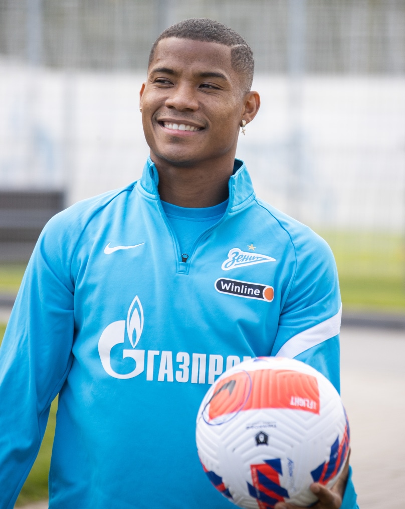 Тренировка «Зенита» перед матчем с «Крыльями Советов»