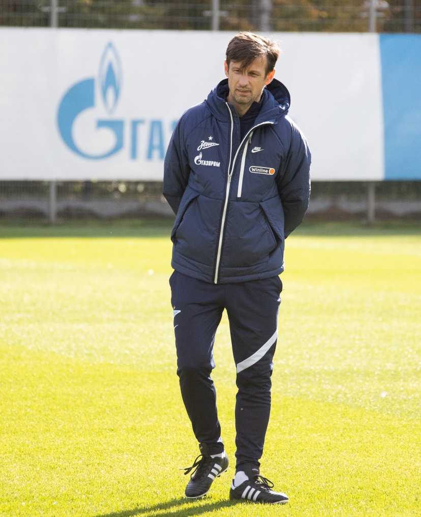 Тренировка «Зенита» перед матчем с «Крыльями Советов»