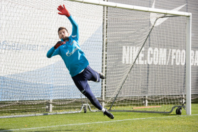 Тренировка «Зенита» перед матчем с «Крыльями Советов»