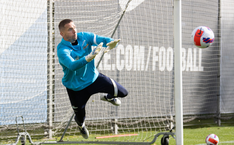 Тренировка «Зенита» перед матчем с «Крыльями Советов»