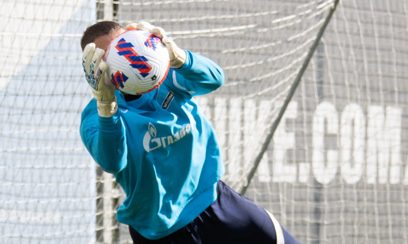 Тренировка «Зенита» перед матчем с «Крыльями Советов»