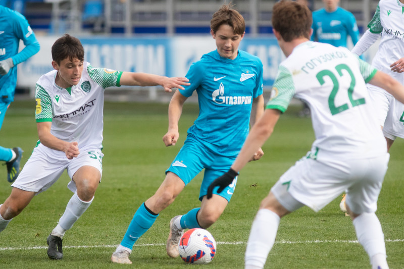 Молодежная лига 2021/22, «Зенит»-м — «Ахмат»-м