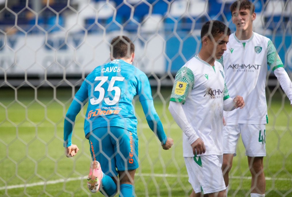 Молодежная лига 2021/22, «Зенит»-м — «Ахмат»-м
