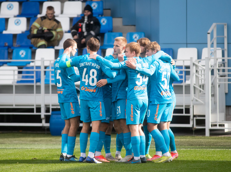 Молодежная лига 2021/22, «Зенит»-м — «Ахмат»-м