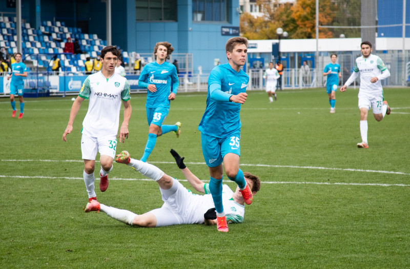 Молодежная лига 2021/22, «Зенит»-м — «Ахмат»-м