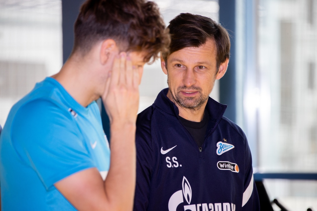 Тренировка «Зенита» перед матчем с «Сочи»