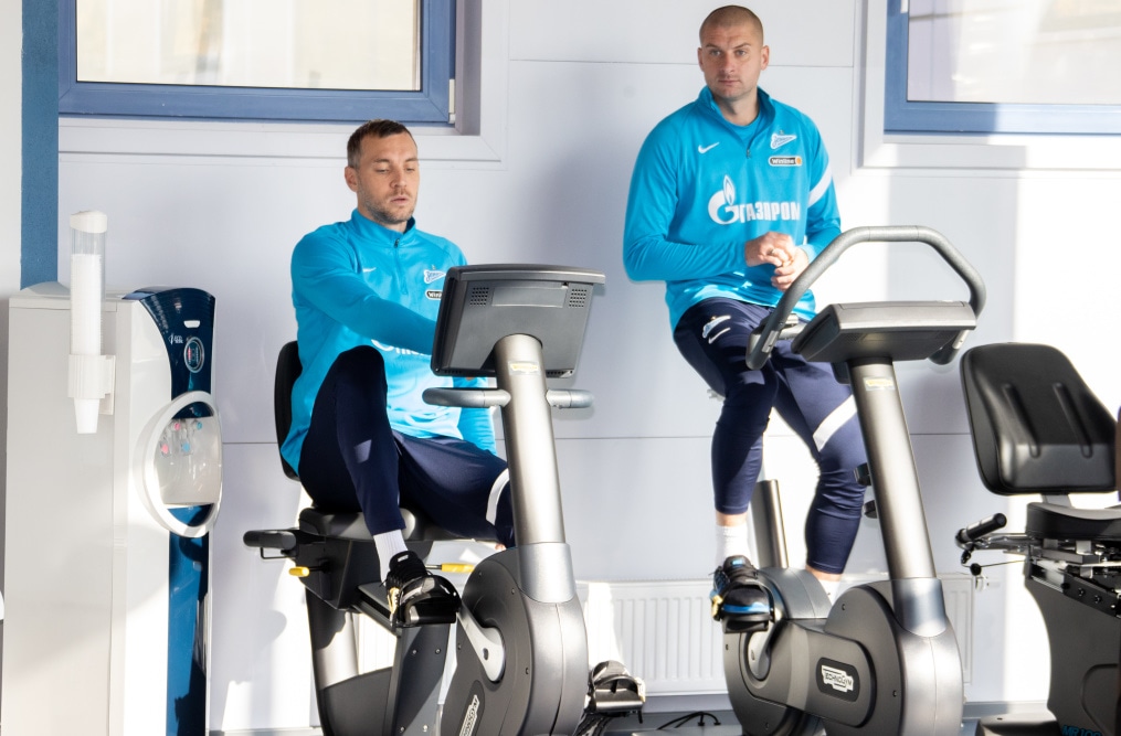 Тренировка «Зенита» перед матчем с «Сочи»